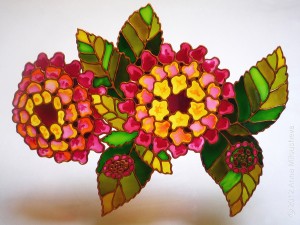 Red-Lantana-stained-glass-fragment-1       
